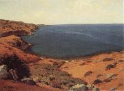 William Wendt Avalon Bay painting